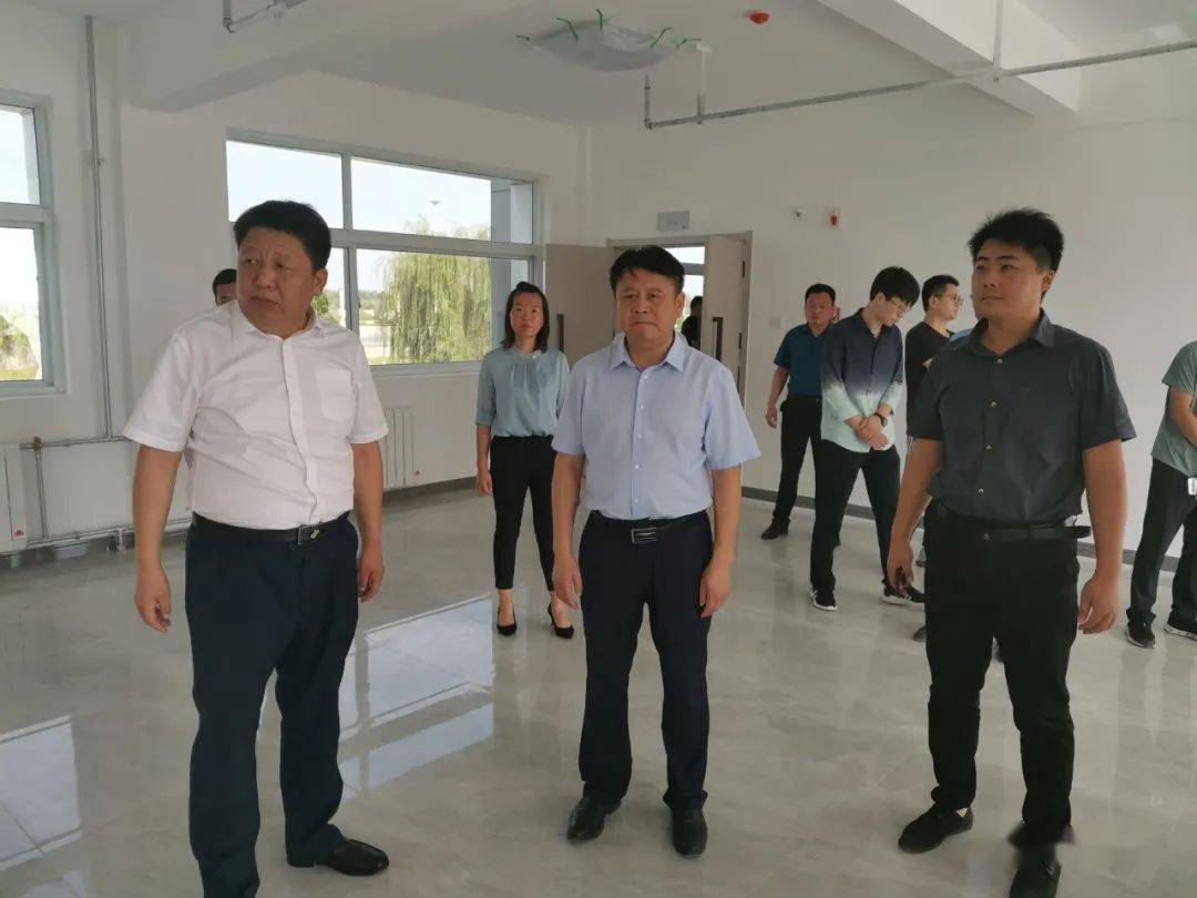 莘县县委副书记县长高志国调研重点项目建设工作
