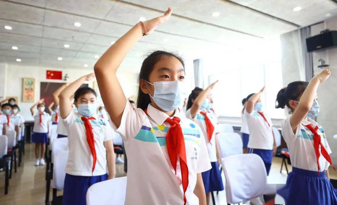 李健|北京最后一拨小学生返校！这所新发地旁边的小学举办开学典礼