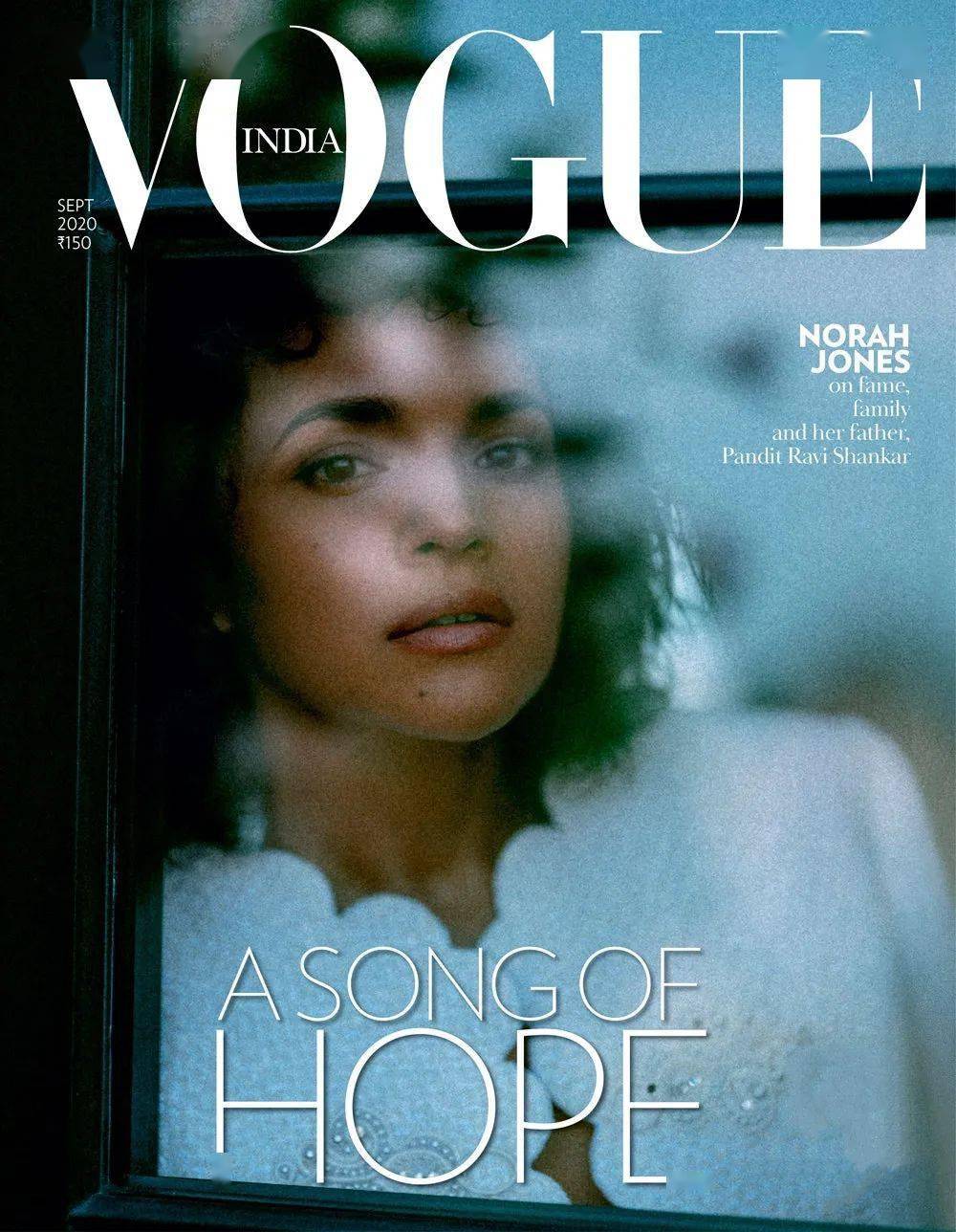 Jones|灵魂天后Norah Jones 登上印度版VOGUE金九封面！