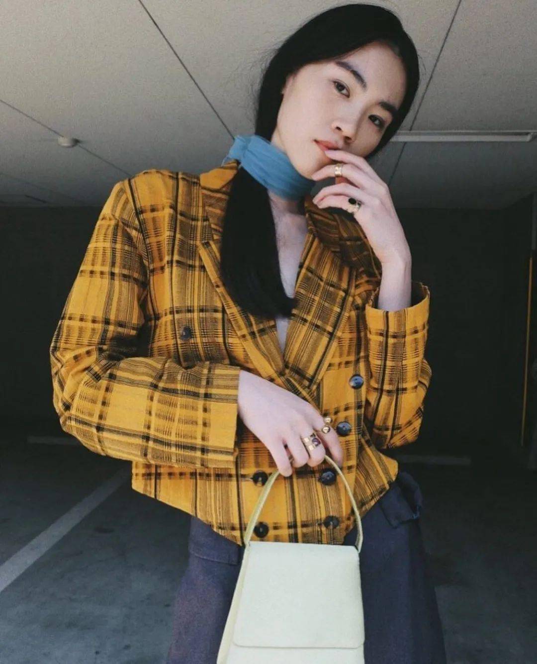 仙女们|格纹衫 + 短靴，早秋这么穿A到爆 ！
