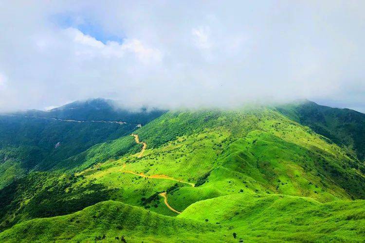 9月12日成行|不想去武功山 就去惠东大南山看草坡 云海 日落吧