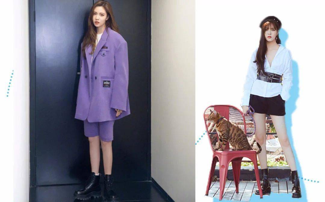 仙女们|格纹衫 + 短靴，早秋这么穿A到爆 ！