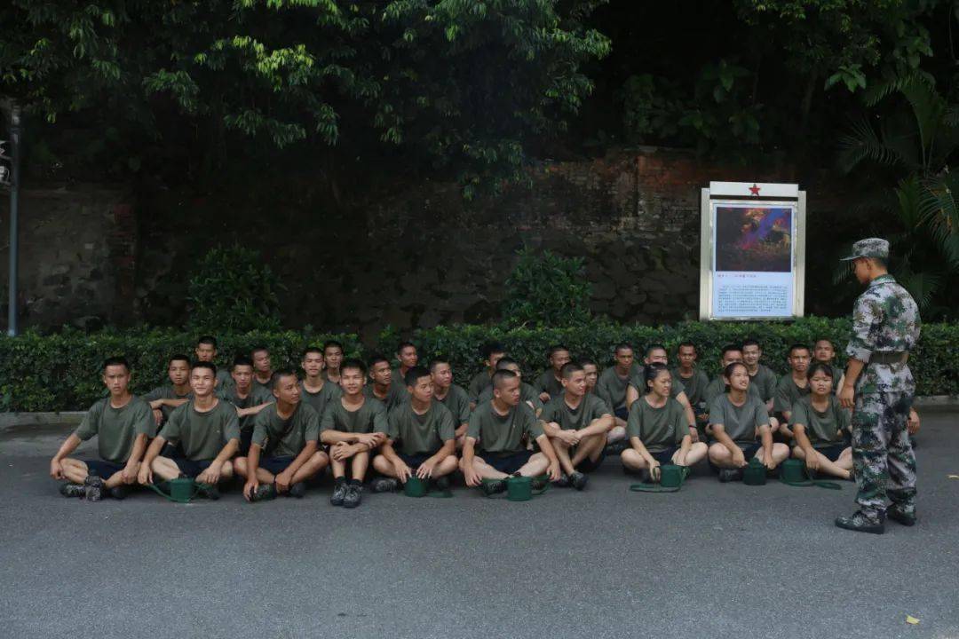 2020年预定新兵役前教育训练正式开训——龙圩区134名
