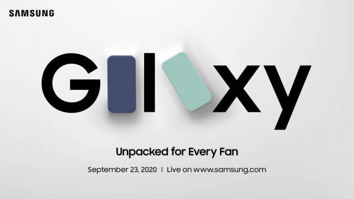 三星将于9月23日举行"unpacked for every fan"活动 或透露s20 fe消息