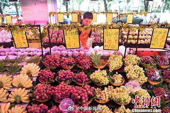 同比|8月份鲜果价格同比下降19.8%