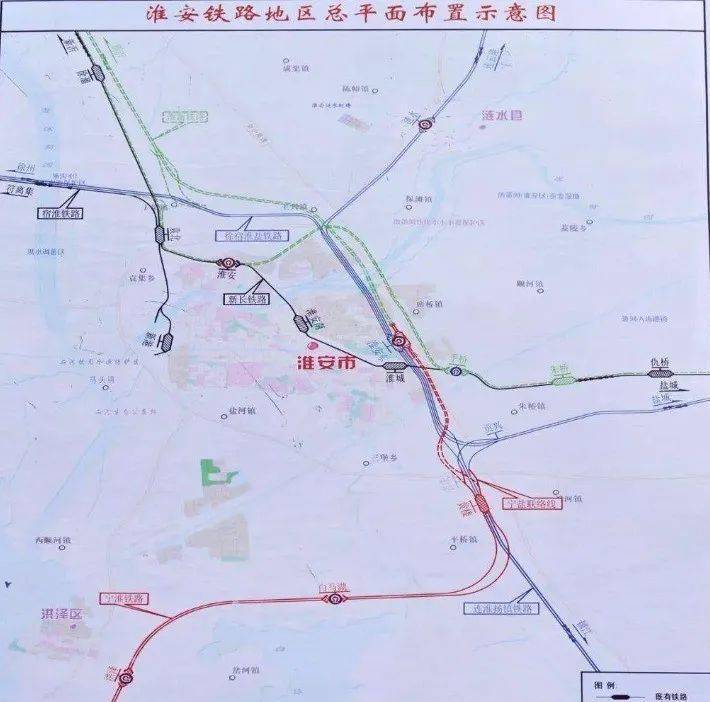 好消息宁淮铁路淮安段站前工程年内开工