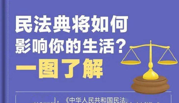 一图读懂民法典