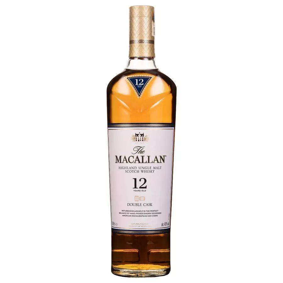 麦卡伦macallan12年蓝钻单一麦芽苏格兰威士忌700ml