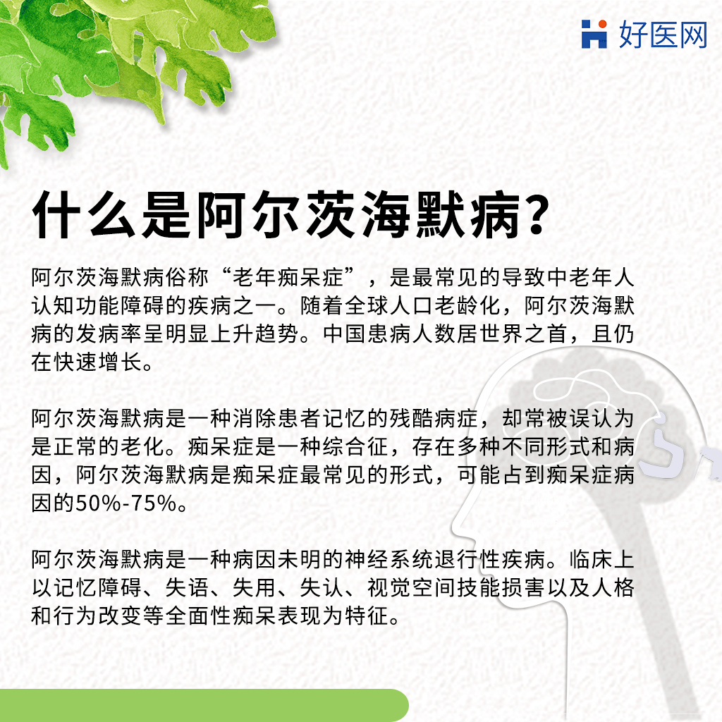 为了日渐年迈的父母和终将老去的自己关于阿尔茨海默症这几点必知