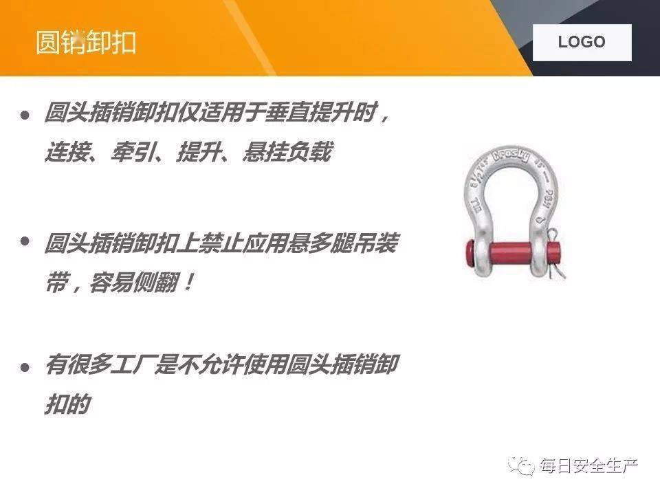 关于两起吊装卸扣事故的通报,附吊索具使用方法及报废标准详解