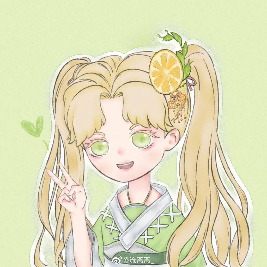 刀娘|换上这些俏皮可爱的头像，你就是“水果女团”的一员了！