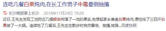 白果|曾有孩子因此丧命扩散！别碰路边这种果子！多地有人中招