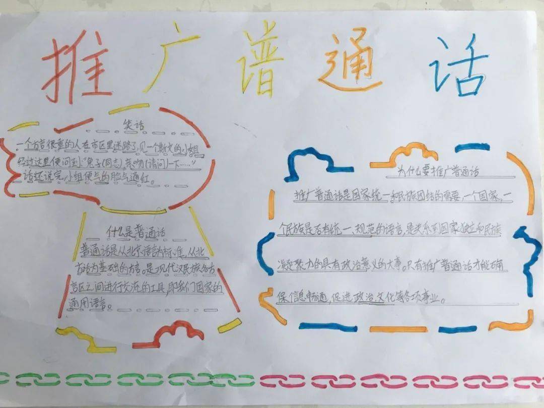 【多彩活动】同讲普通话 携手进小康 ——推普周活动纪实
