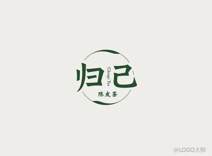 茶叶品牌主题logo设计欣赏!