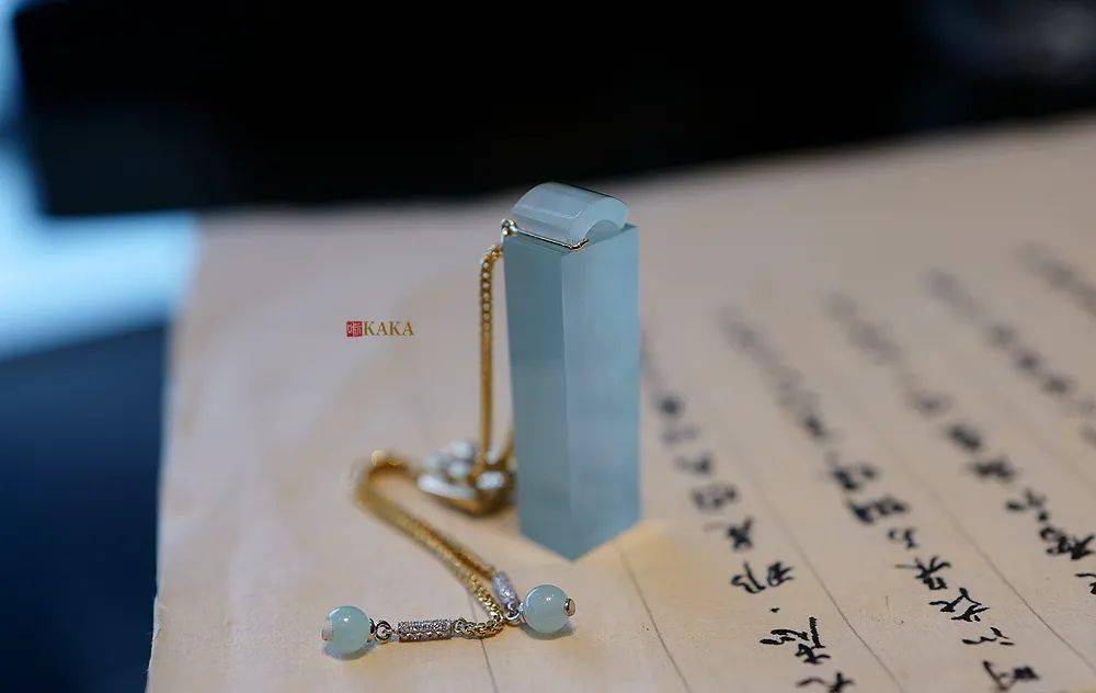 印章|适合文雅姑娘的，清澈如水纯料印章