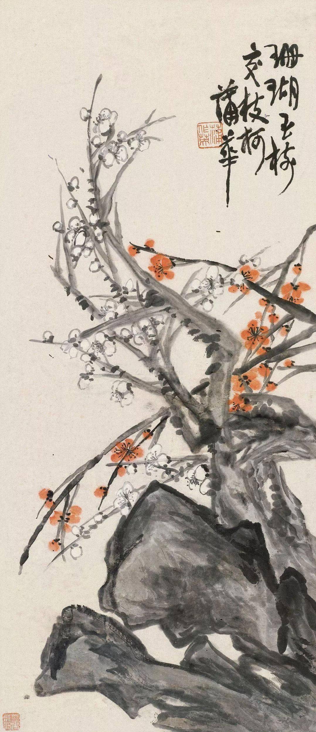 蒲华:好画!如不忽悠,可真受穷(高清作品90幅欣赏)_吴昌硕