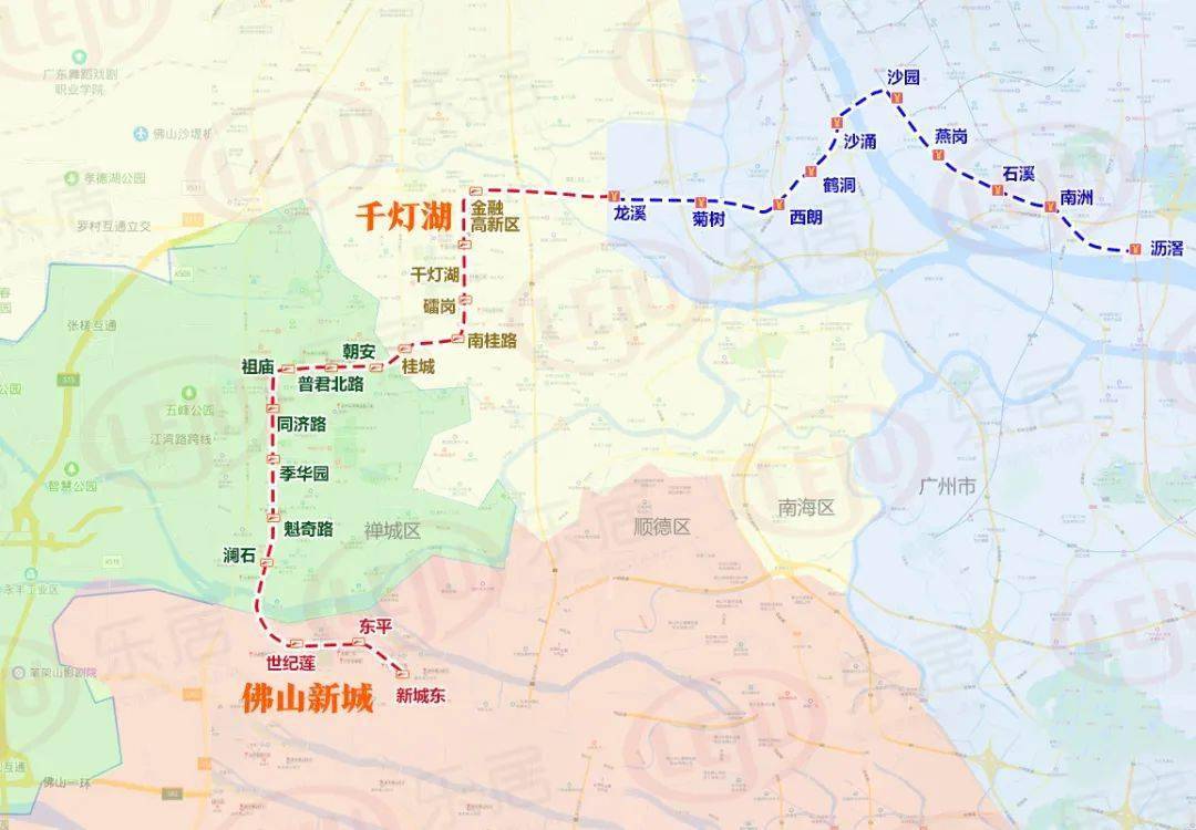 美炸天!佛山历史“高光”时刻!千灯湖PK佛山新城,你更爱谁?_龙湾