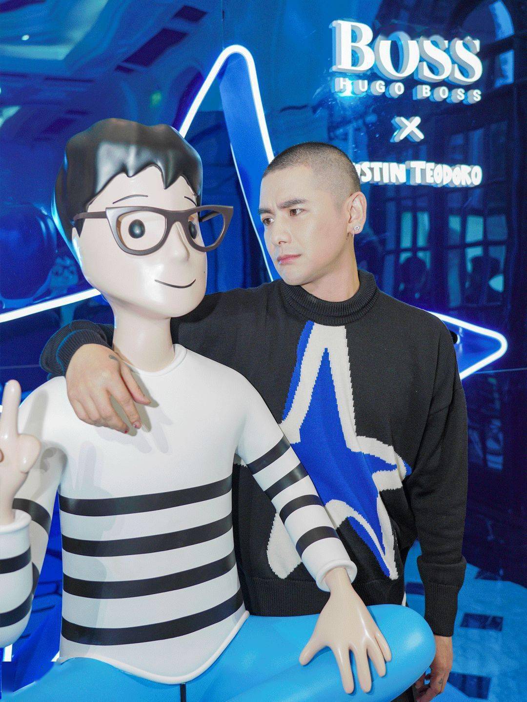 西装|我问一个偶像男星去前女友婚礼穿啥?答:一身荧光绿