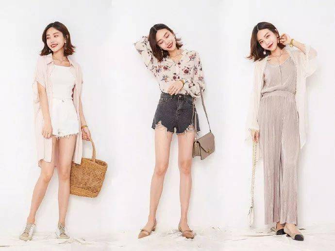 仙女|27套浅色系显白搭配