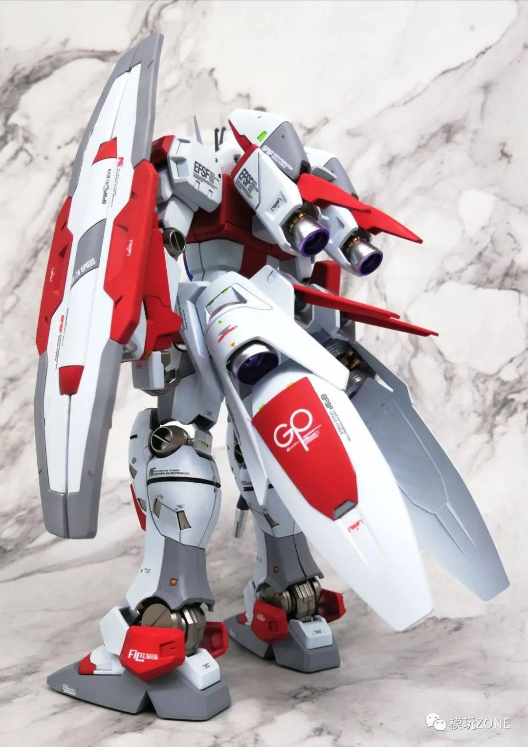 喷涂代工范例万代mgrx78gp03s雄蕊