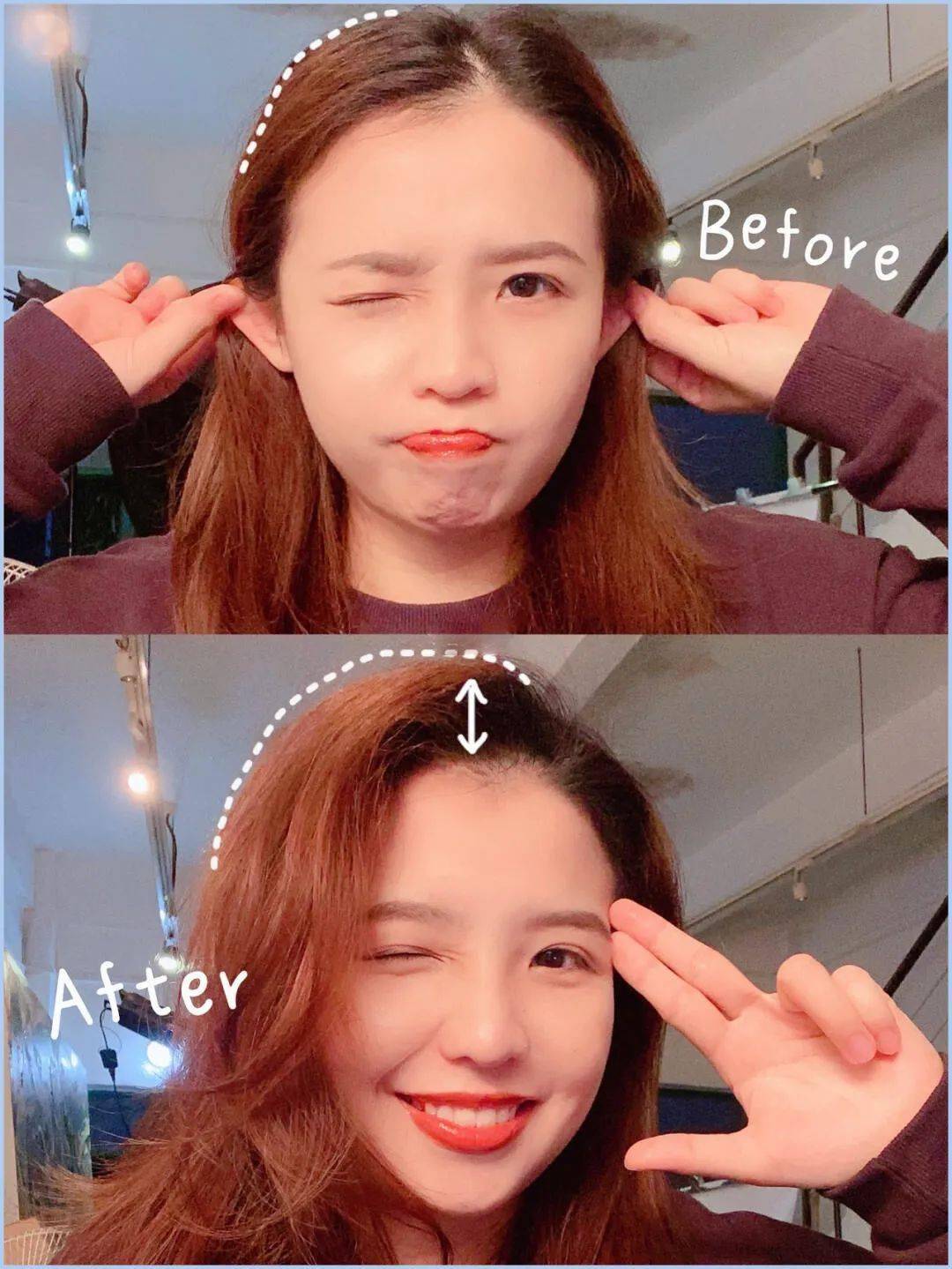 头发|换发型=换张脸！这3个瘦脸发型超！简！单！