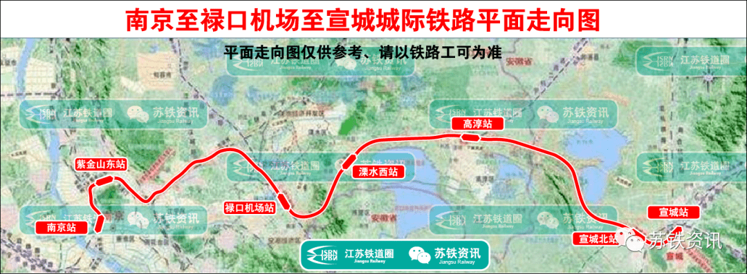 南京至宣城城际铁路预可研审查会召开!
