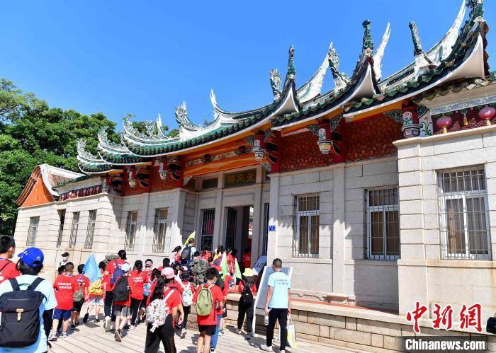 陈嘉庚|海峡两岸中小学生在厦门参观