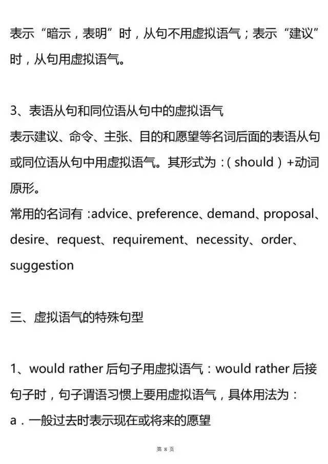 语法|超全高中英语语法大汇总！掌握了, 高考英语至少135+！