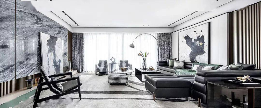 时尚|142㎡&195㎡轻奢时尚样板间，高贵精致谁人不爱？
