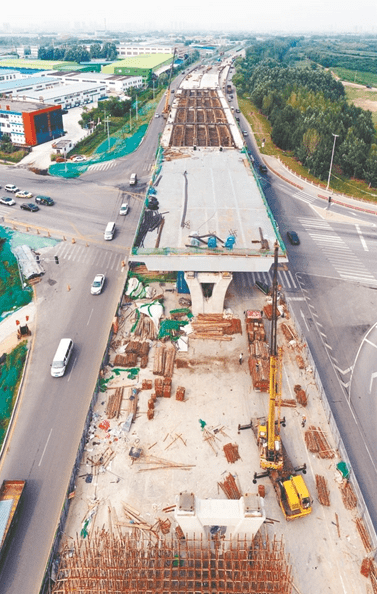 大堤路快速路工程明年完工