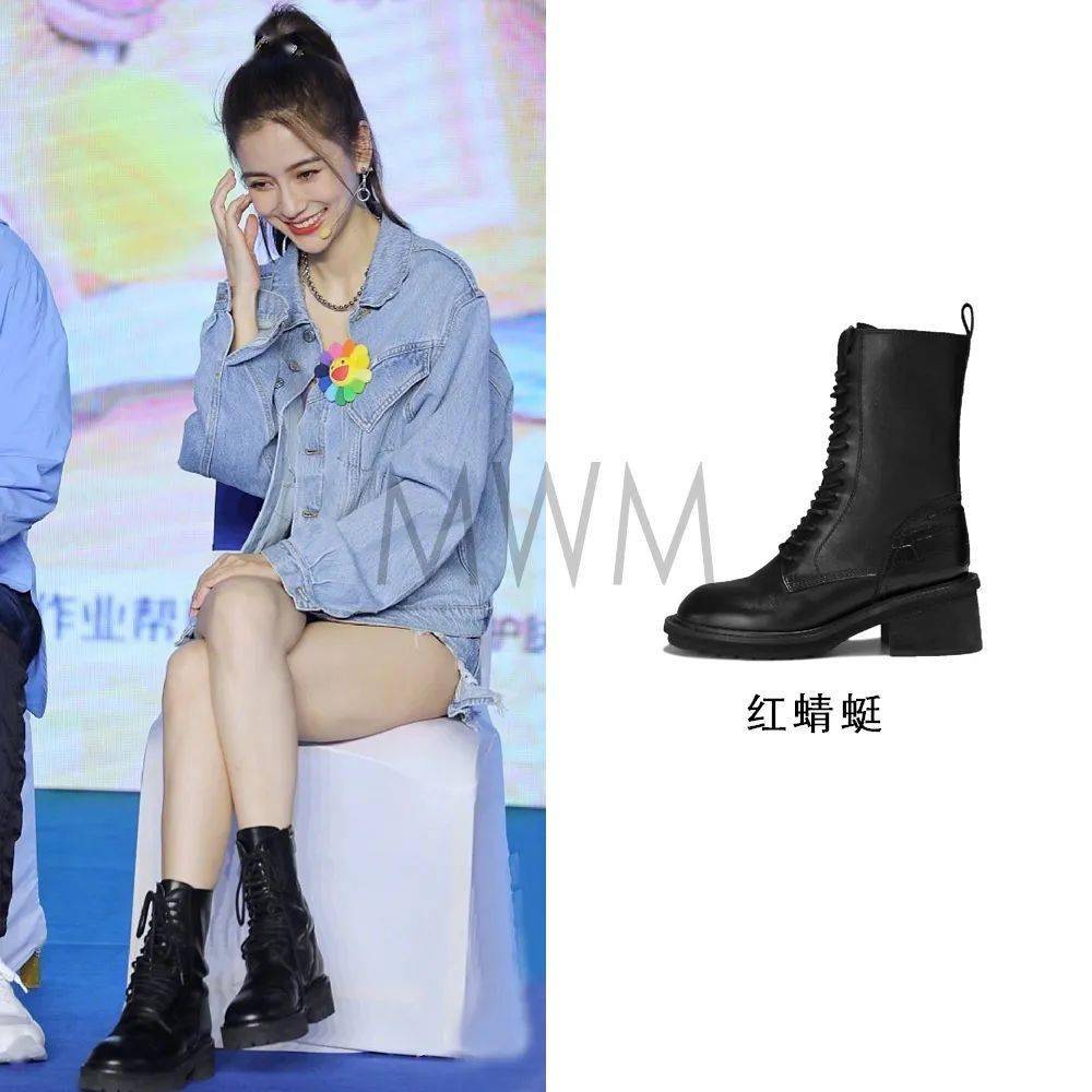 敲门砖|Angelababy进入太太圈的敲门砖，不会是红蜻蜓皮鞋吧？