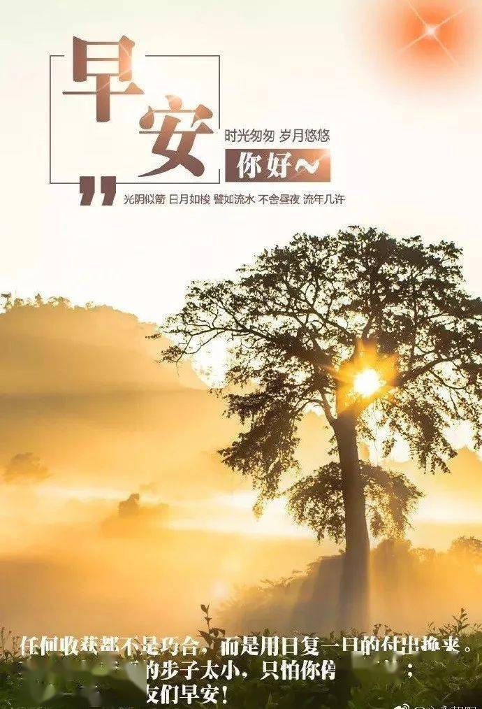 最新早安励志语录,清晨激励人的正能量经典句子