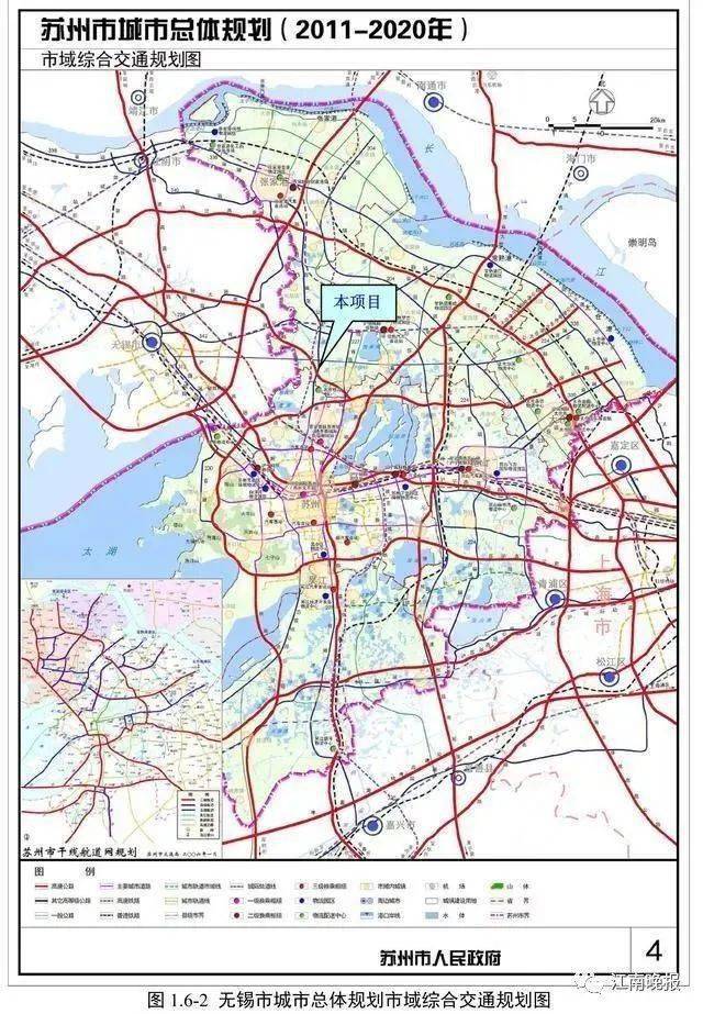 根据江苏省高速公路网规划 在沿江,沪宁两大高速走廊之间布设了 无锡