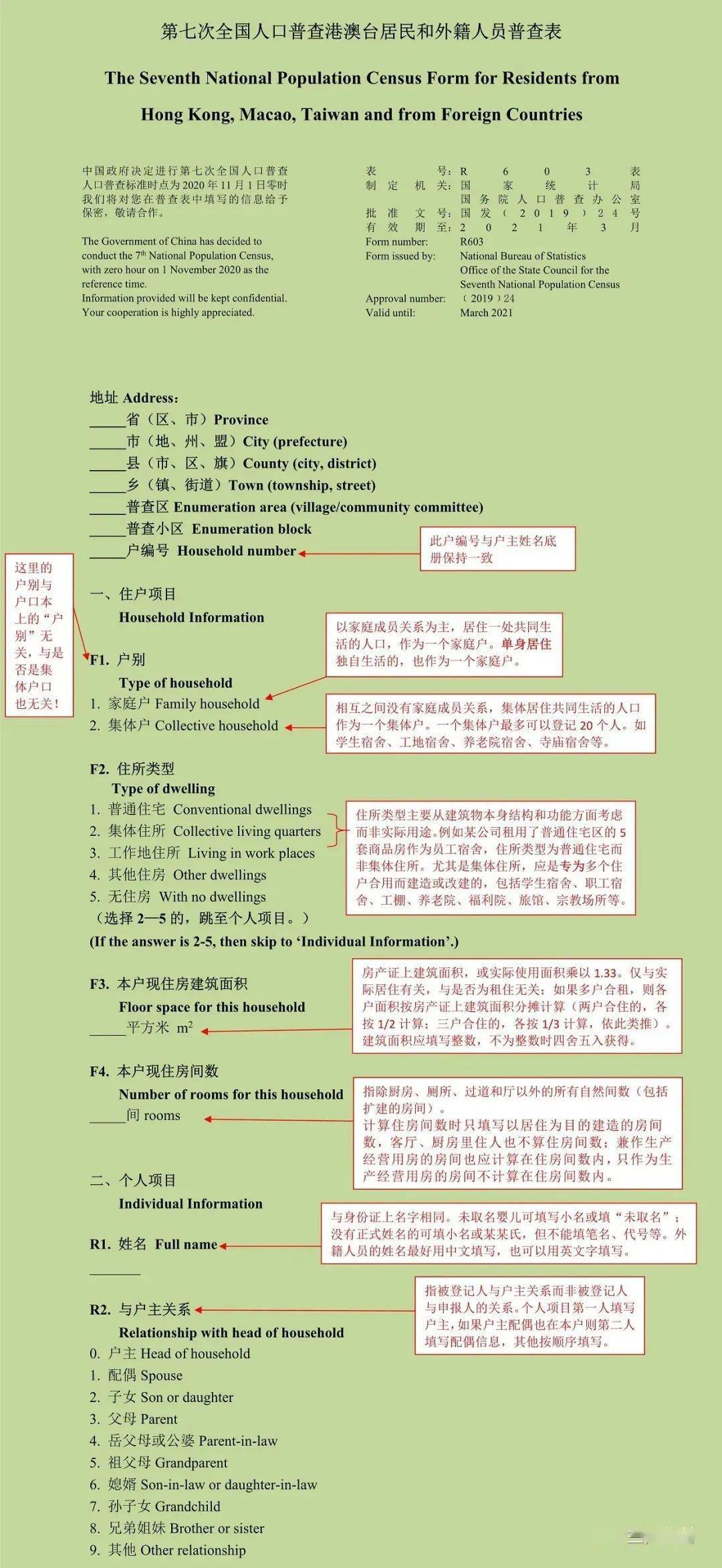 人口普查员表格怎么填写_人口普查员证件图片