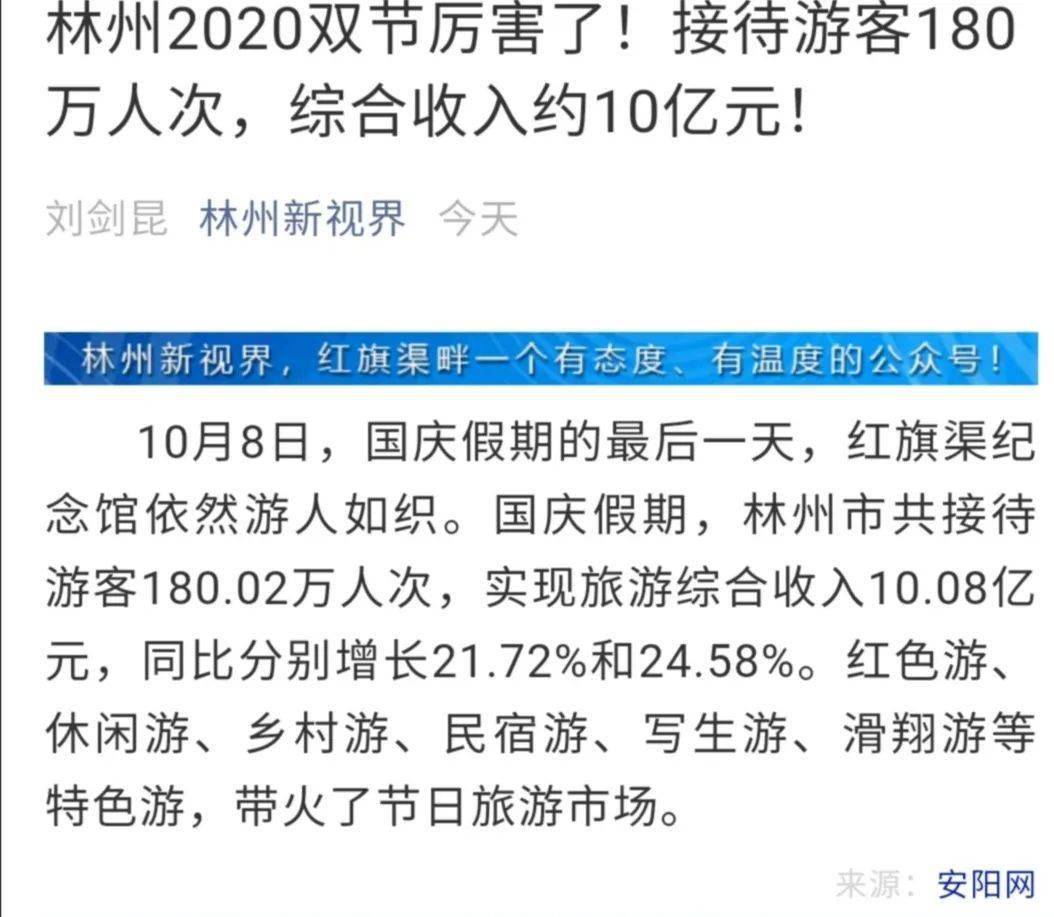 林州2020GDP_河南将“崛起”的县市,由安阳代管,GDP达590亿,未来将有大发展