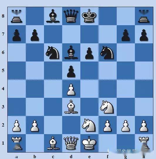 国际象棋开局丨法兰西防御二塔拉什变例