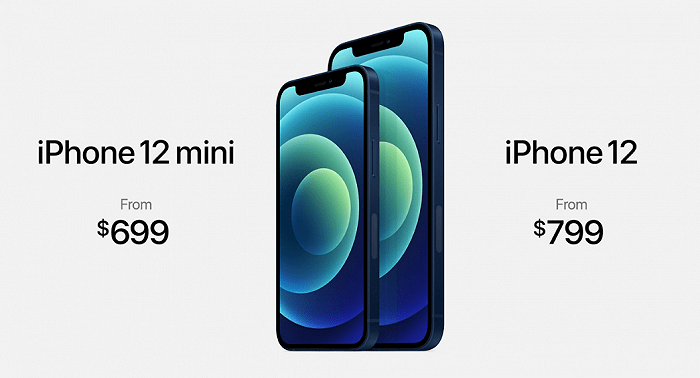 iPhone|快看 | 苹果发布5G版iPhone 12：直角设计、下载速度可达4Gbps，售价799美元