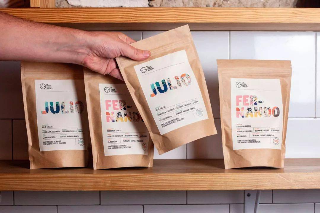 包装|咖啡包装这样设计，配色让人眼前一亮！
