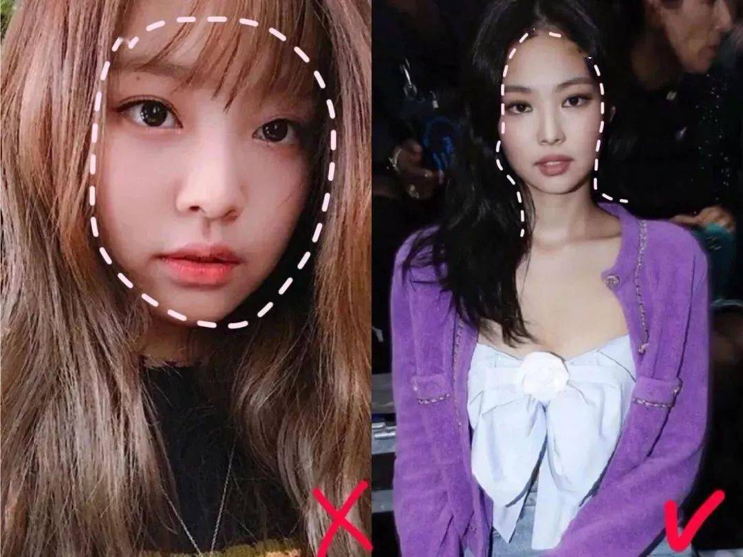 鹅蛋脸|肉脸还是大脸?选对发型你就是鹅蛋脸!