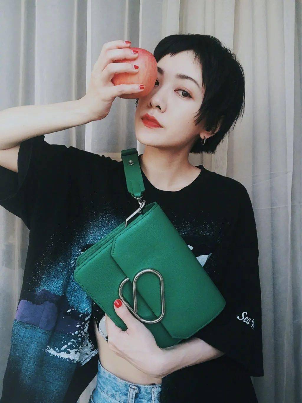 短发|剪了短发的杨紫，又让我心动了！