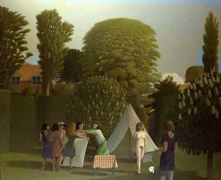 "原始乡村主义"绘画 — 英国梦幻原始象征主义画家 david inshaw