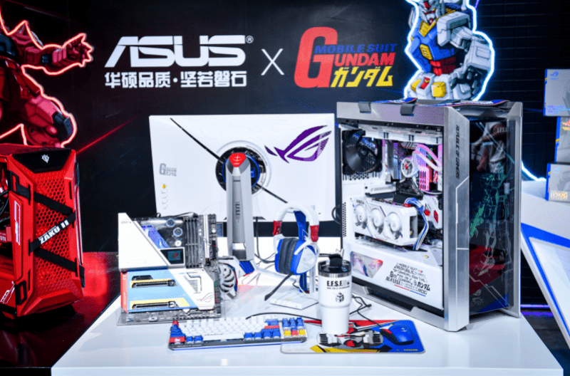 电竞|华硕联名“高达”推电竞“全家桶”， PC燃细分市场战火