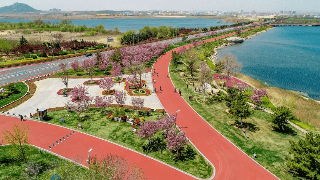 近年来,荣成市共建成樱花湖体育公园,市民文化活动公园,绿轴公园等