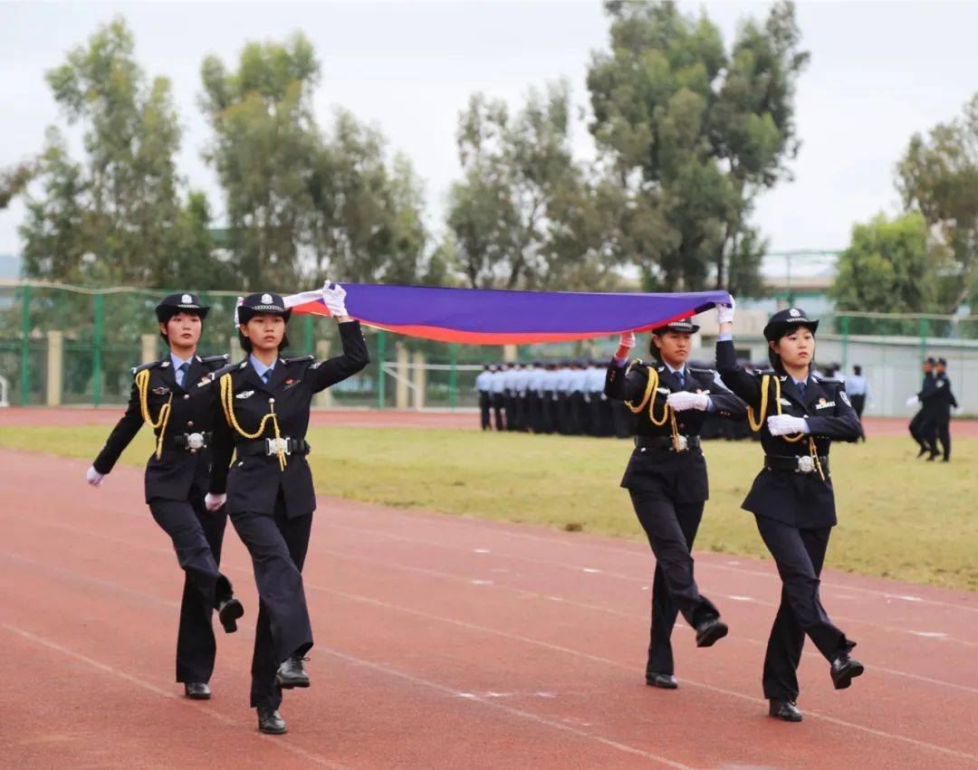 云南司法警官职业学院举行2020年学生警政训练成果汇报会