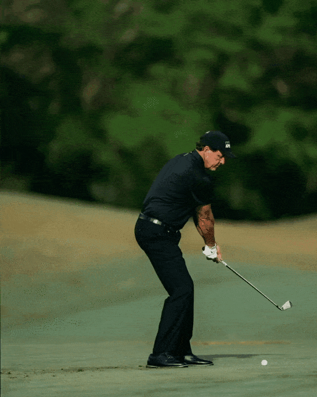 team callaway 球手 phil mickelson 菲尔·米克尔森在决赛轮后9洞
