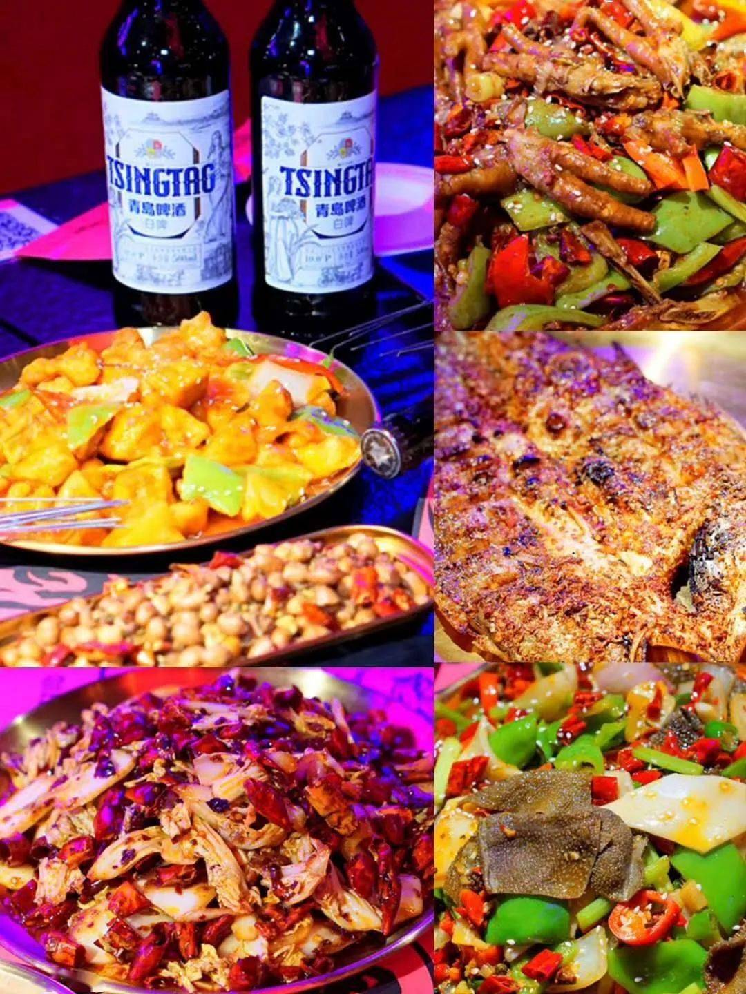 全酒美|【食全酒美】T11打卡地标时尚夜店风烧烤—柒零·唐风烧烤