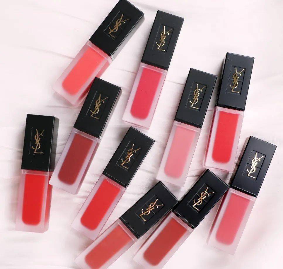 天鹅绒|测评｜YSL在线鲨人，天鹅绒限定唇釉一支比一支好看！