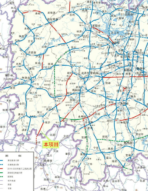 两地距离虽近耗时却长 城龙高速建成后 可以大大缩短 城步南下桂林的