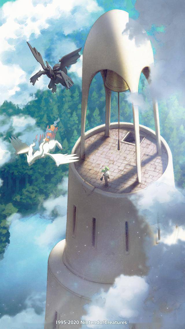 宝可梦剑盾公开神兽壁纸纪念全新dlc推出
