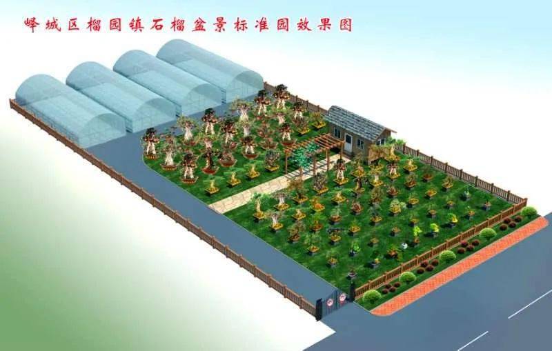 峄城未来这里将有一个盆景特色产业园